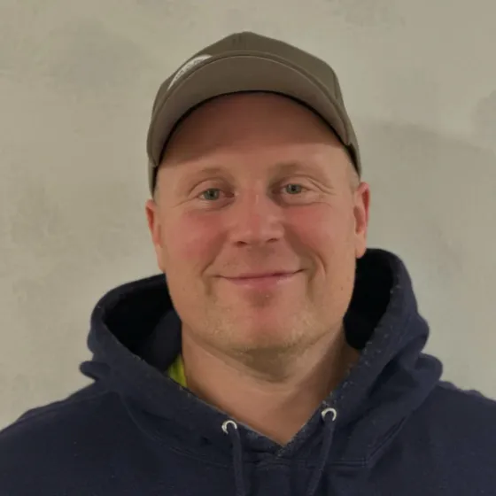 Porträtt av Michel Sandsten